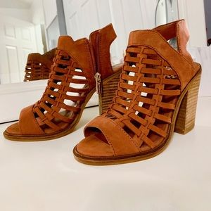 Vince Camuto Peep Toe Bootie